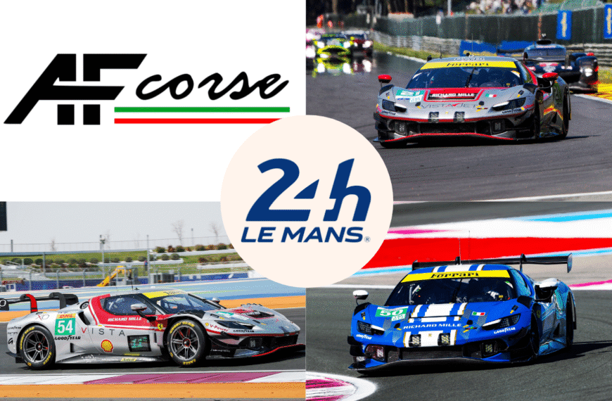 Tímy 24h Le Mans – Richard Mille AF Corse a Vista AF Corse
