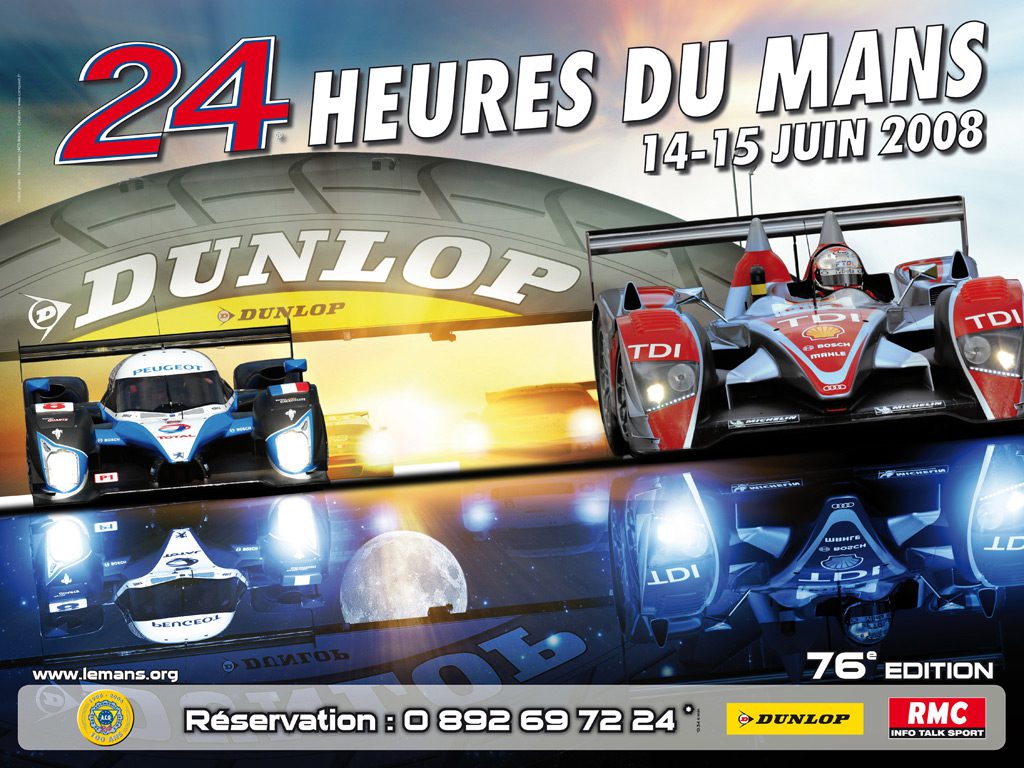 24h Le Mans Poster 2008