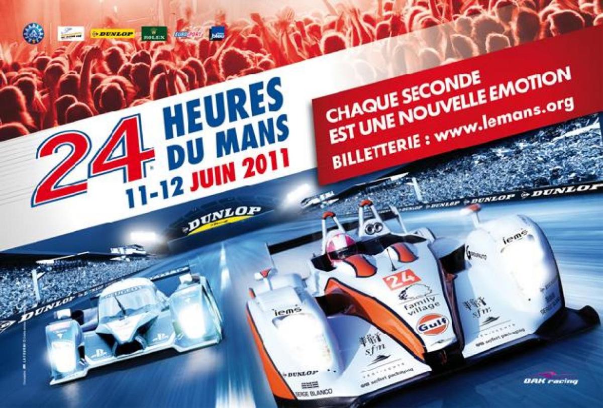 24h Le Mans Poster 2011