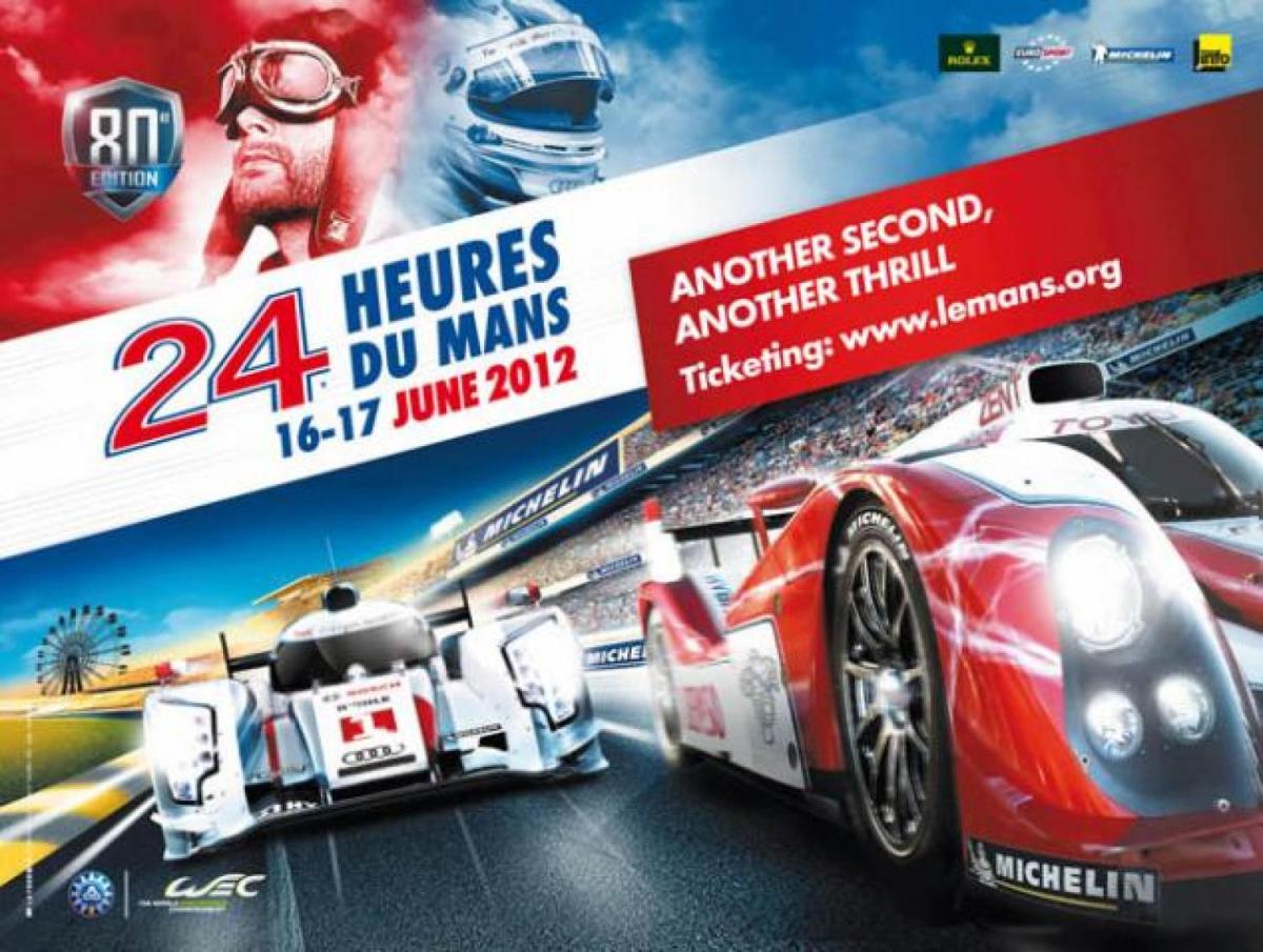 24h Le Mans Poster 2012
