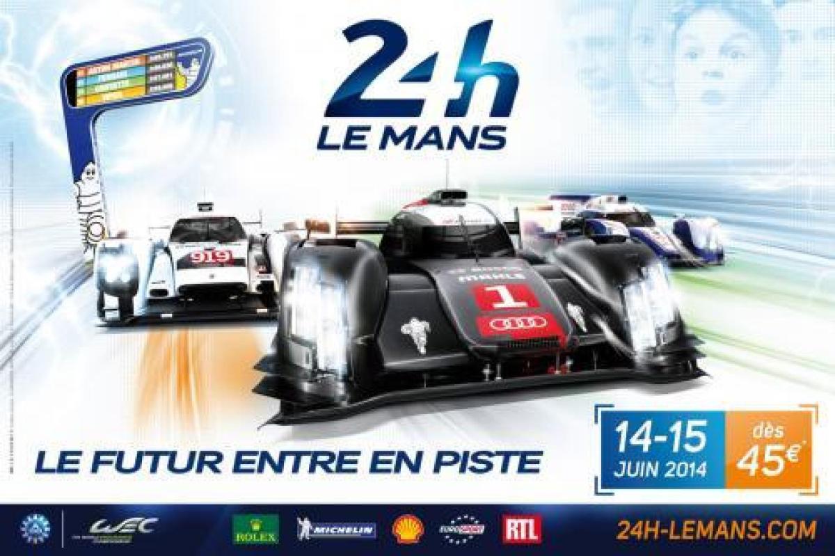 24h Le Mans Poster 2014
