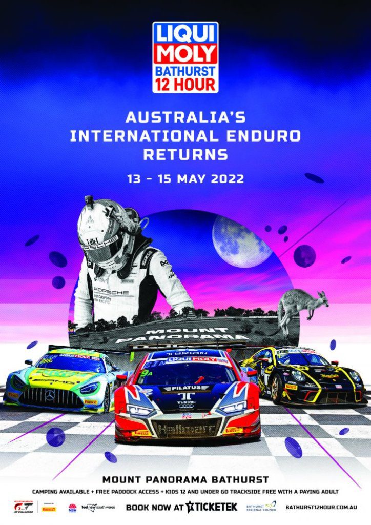 Meguiar´s Bathurst 12h 2022 plagát