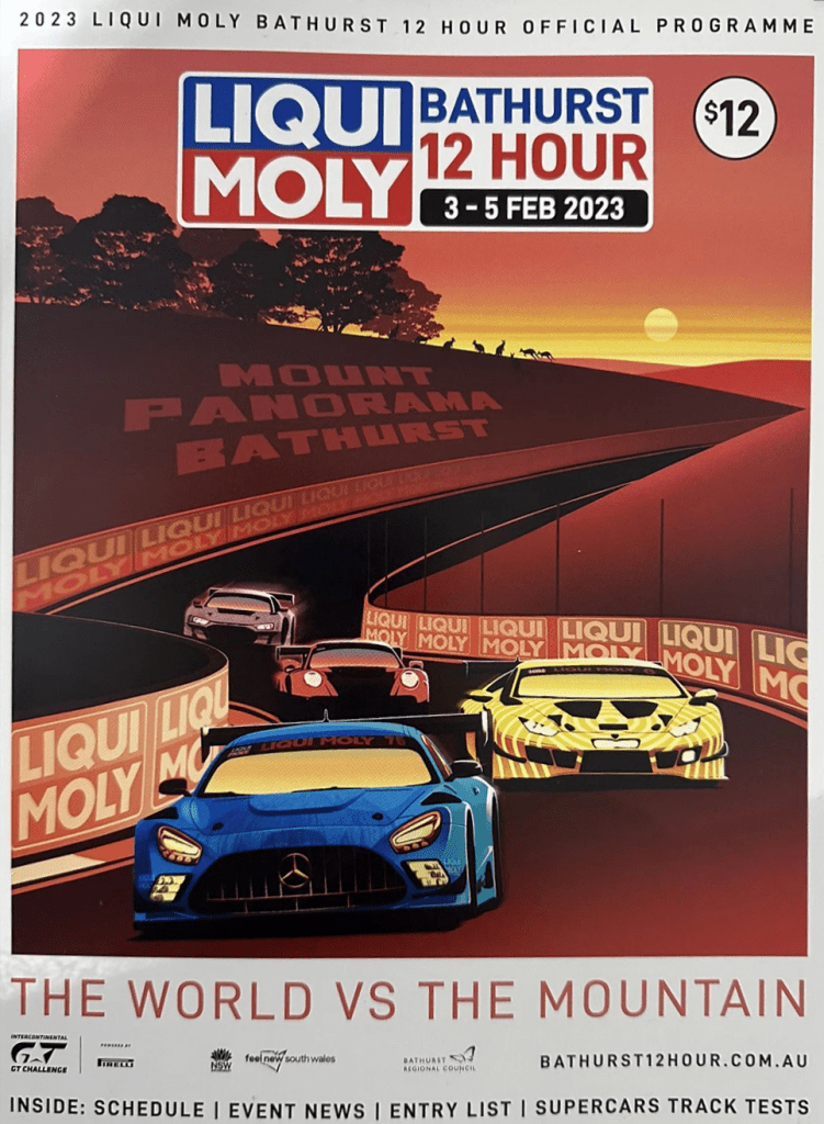Meguiar´s Bathurst 12h 2023 plagát