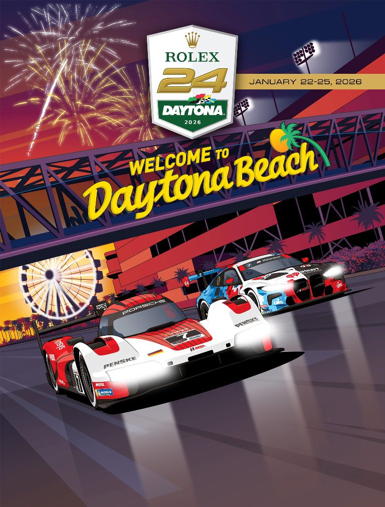 Rolex 24 Daytona 2014 poster