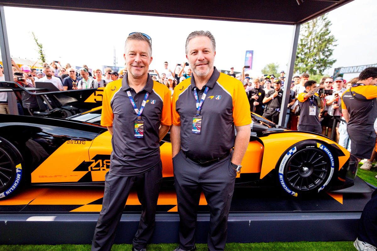 Zak Brown a Richard Dean