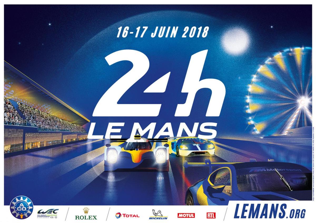 24h Le Mans Poster 2018