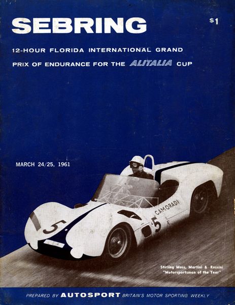 12h Sebring 1961 poster