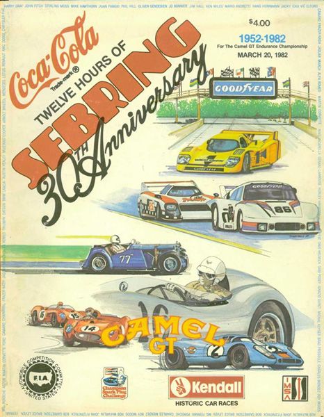 12h Sebring 1982 poster