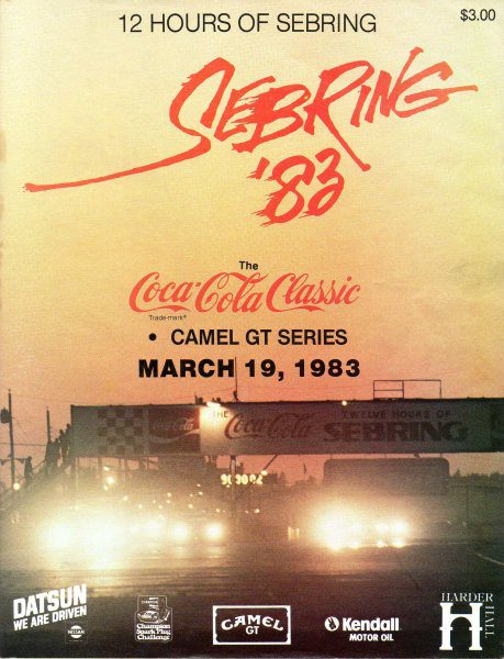 12h Sebring 1983 poster