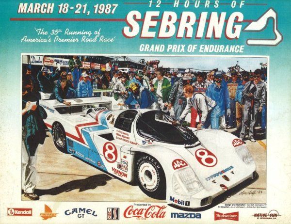 Sebring 12h poster 1987