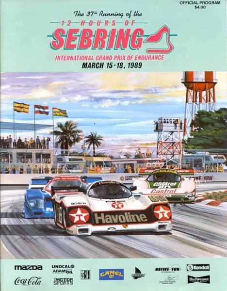 Sebring 12h poster 1989