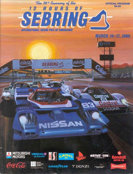 Sebring 12h poster 1990