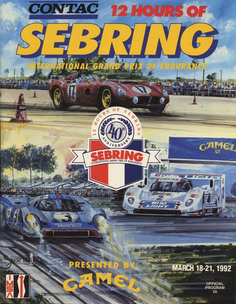 Sebring 12h poster 1992