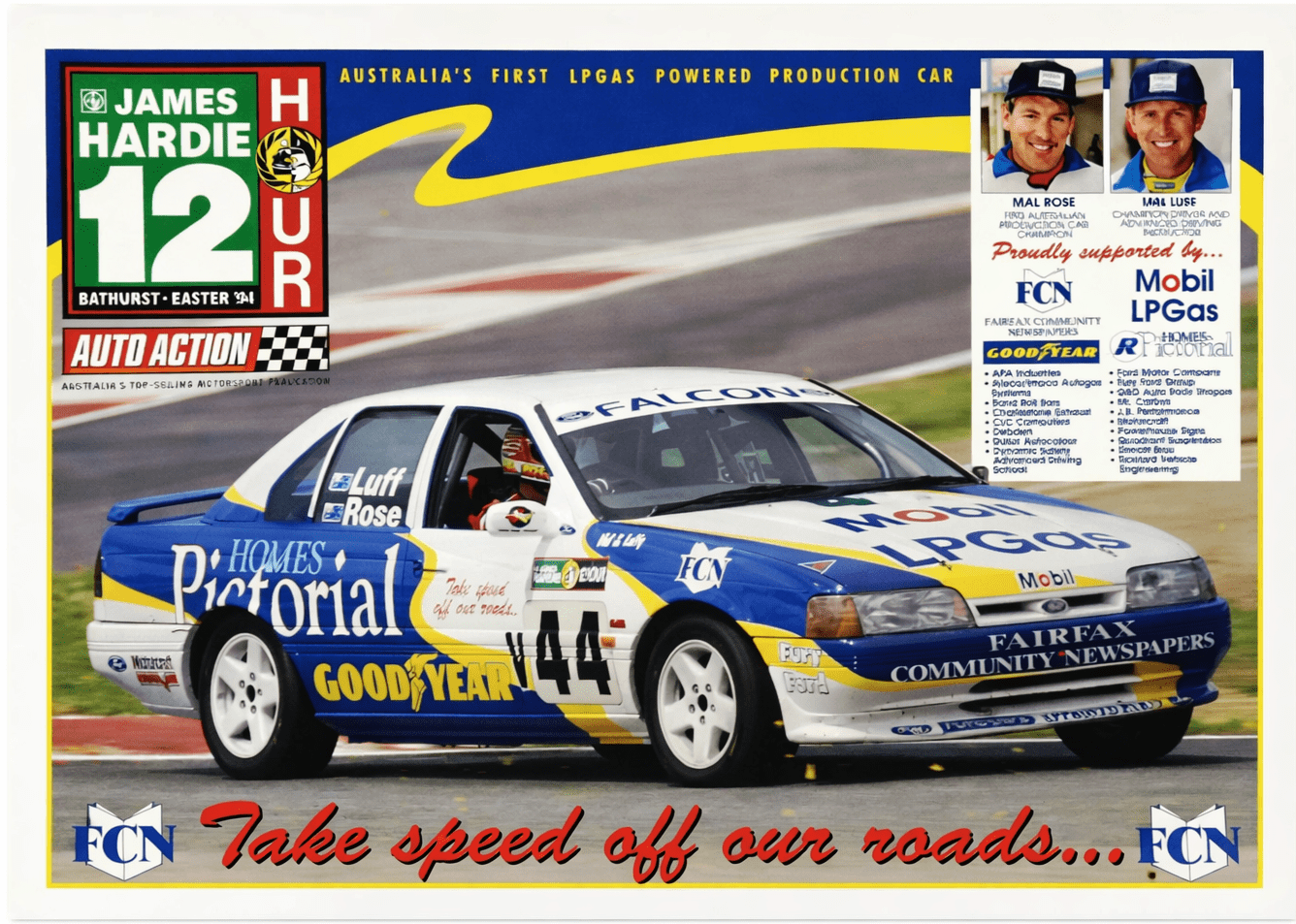 Bathurst 12h 1994 poster