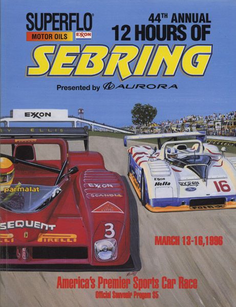 Sebring 12h poster 1996