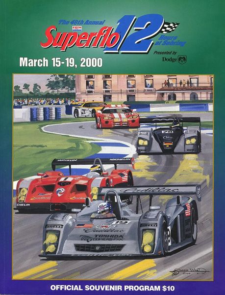 12h Sebring 2000 poster