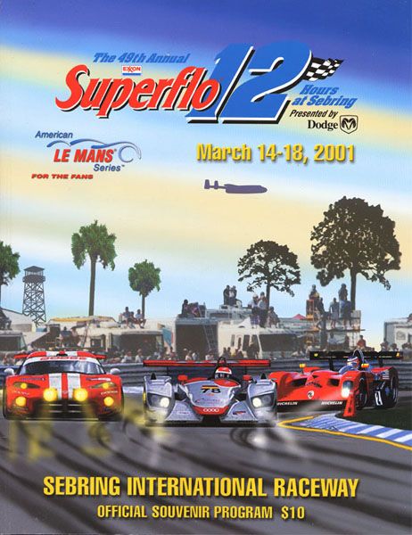 12h Sebring 2001 poster