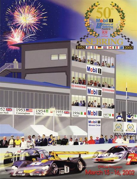 12h Sebring 2002 poster