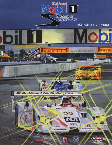 12h Sebring 2004 poster