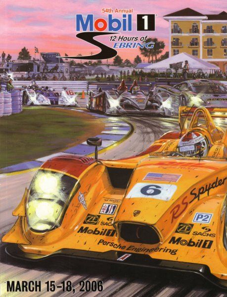 12h Sebring 2006 poster