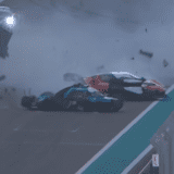 Asian Le Mans Series crash