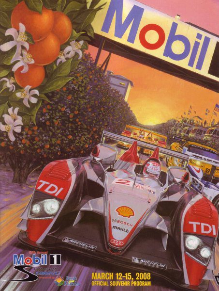 12h Sebring 2008 poster