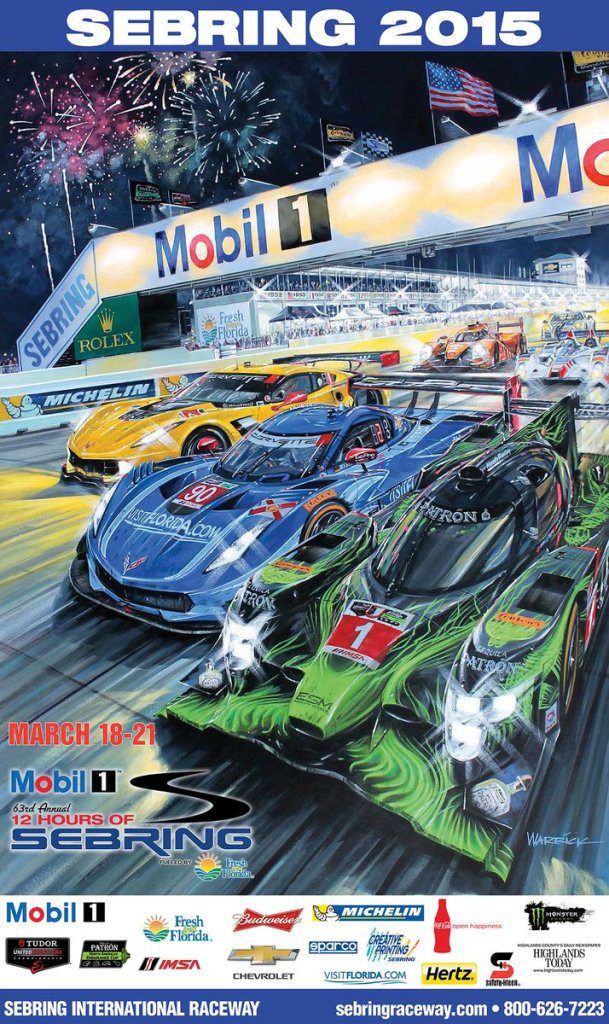 12h Sebring 2017 poster