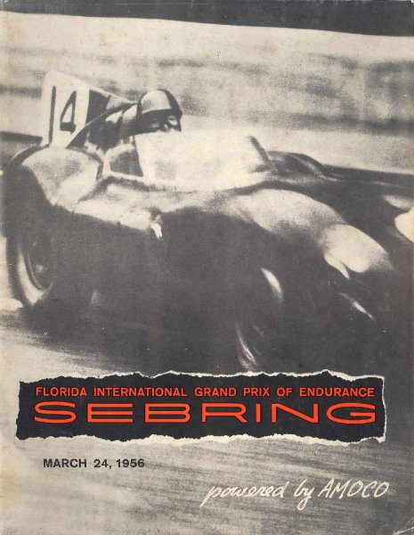 12h Sebring 1956 poster