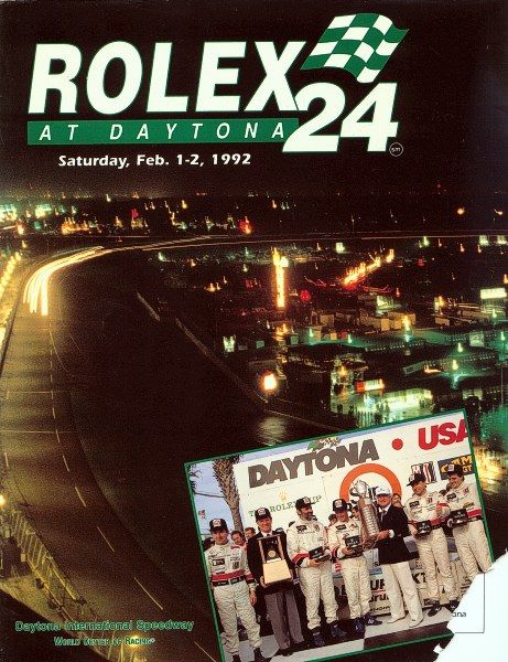 24h Daytona 1992 poster