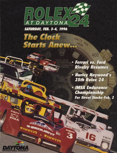 Rolex 24 Daytona poster 1996