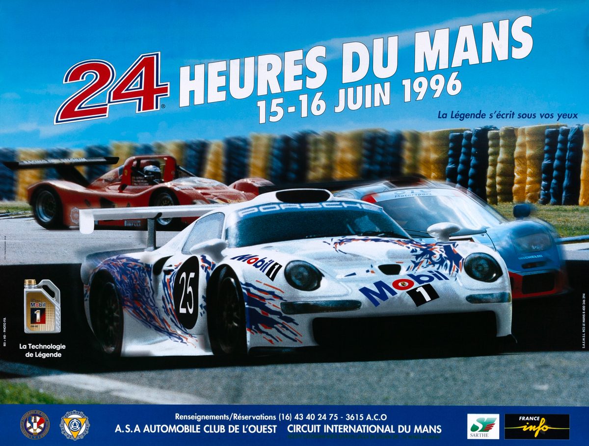24h Le Mans Poster 1996