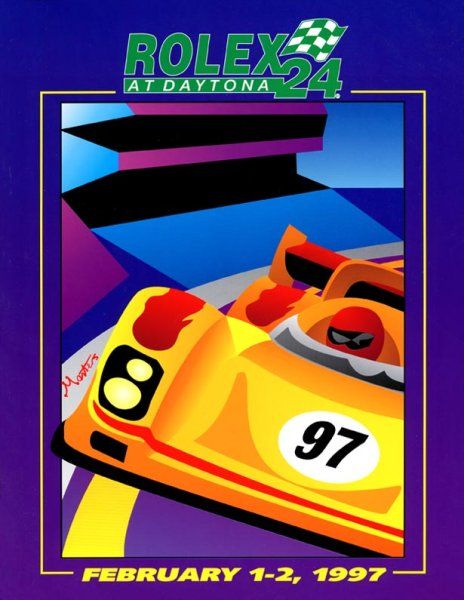Rolex 24 Daytona poster 1997