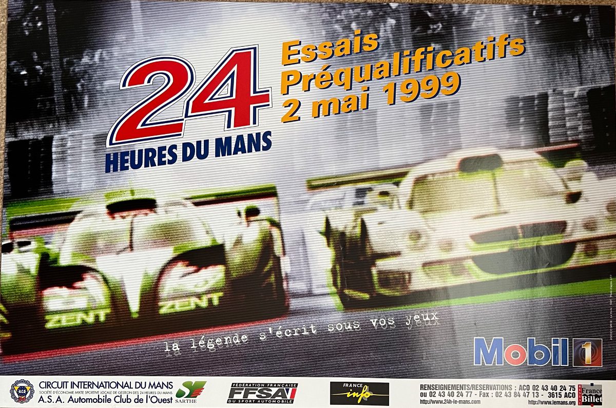 24h Le Mans Poster 1999