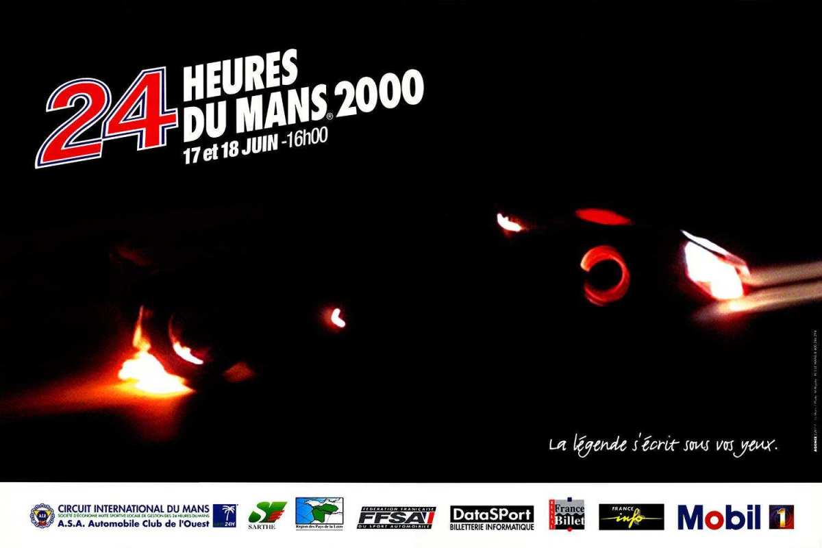 24h Le Mans Poster 2000