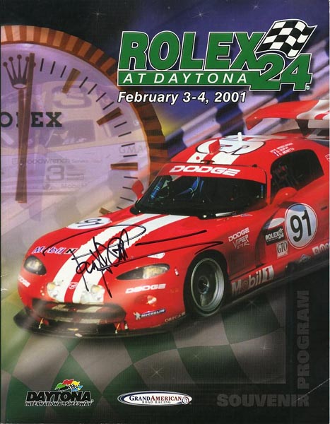 Rolex 24 Daytona poster 2001