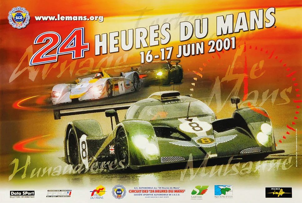 24h Le Mans Poster 2001