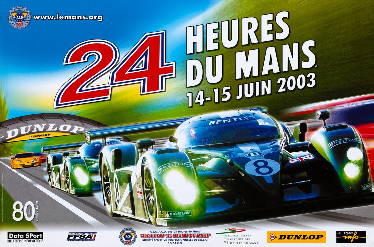 24h Le Mans Poster 2003