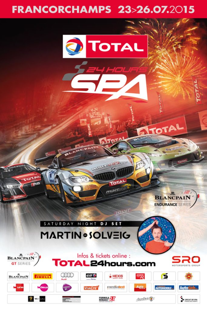 24h Spa 2017 poster
