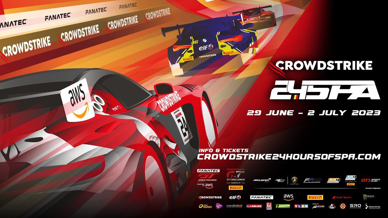 24h Spa 2023 poster