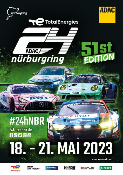 24h Nürburgring poster 2023