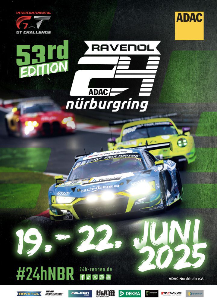 24h Nürburgring poster 2025