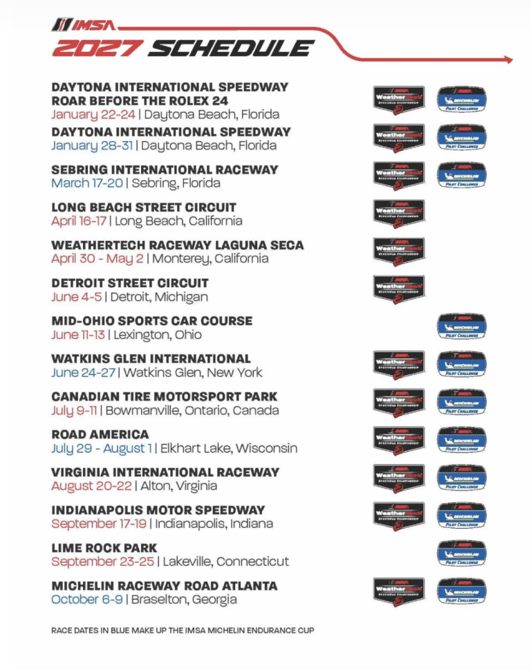 IMSA season 2027