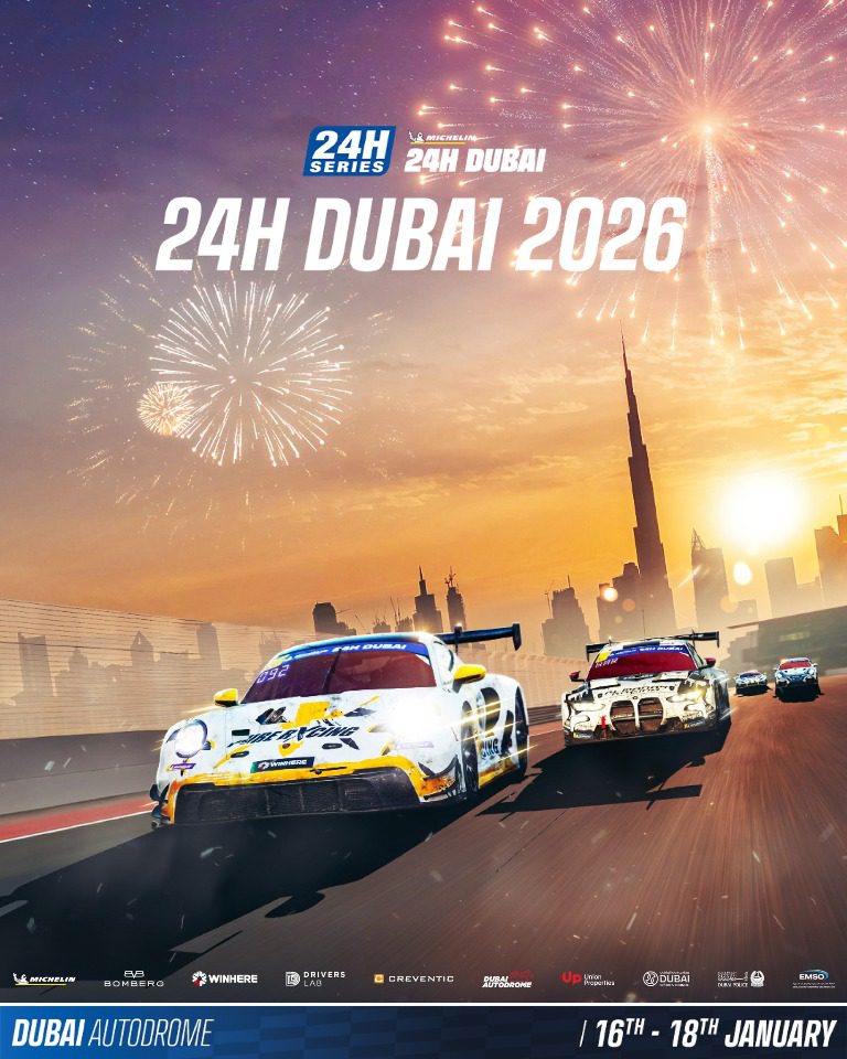 24h Dubai 2026 poster