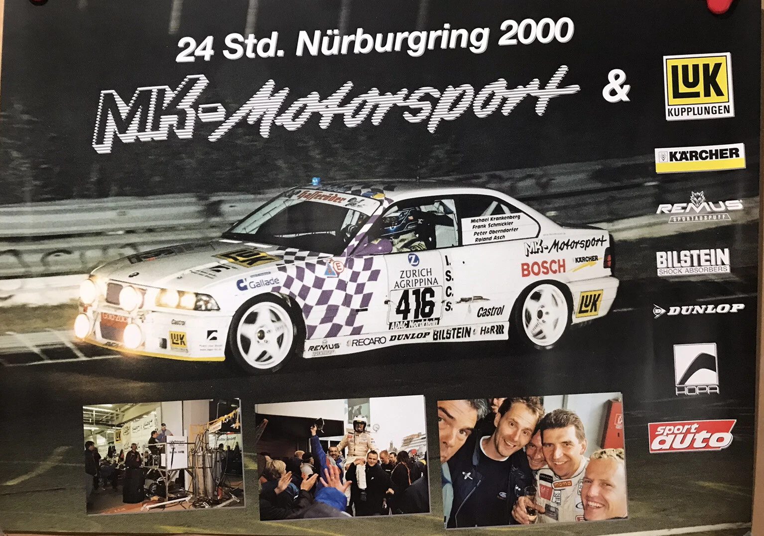 24h Nürburgring 2000 poster