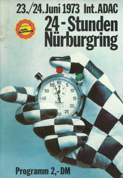 24h Nurburgring poster 1973