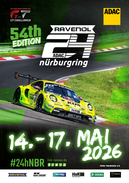 24h Nürburgring poster 2026